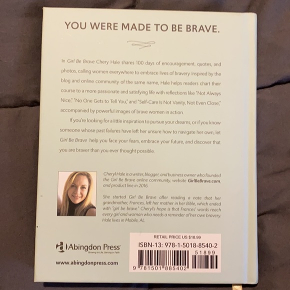 Girl Be Brave 100 Days to Chart Your Course BOOK - Picture 2 of 3